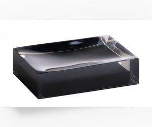 VISTA: Мыльница; отдельностоящая, чёрная Bemeta