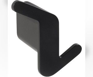 ORGANIC BLACK Асимметричный крючок, левый черный матовый BEMETA BEMETA DESIGN