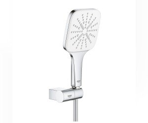 Душевой гарнитур Grohe Rainshower SmartActive 130 Cube, 26588LS0, белая луна