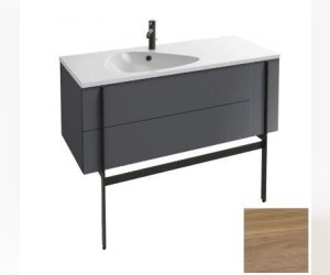 Тумба под раковину Jacob Delafon Nouvelle Vague 120 см, EB3036-E16, цвет - ореховое дерево