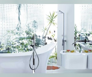 Смеситель AXOR Urquiola 11425000 для ванны и душа внешняя часть