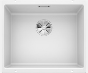 Мойка Blanco Subline 500-U, белый SILGRANIT с клапаном-автоматом (523436)