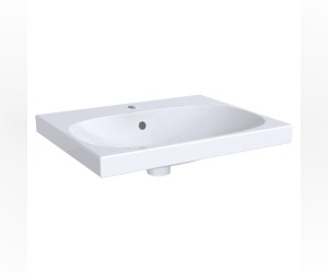 Раковина Geberit Acanto 500.620.01.2, 60 х 48,2 см, белая