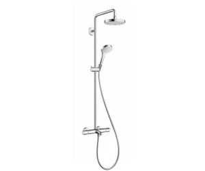 Душевая система Hansgrohe Croma Select S 180 2jet 27351400, белый/хром