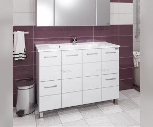 Тумба под раковину СаНта Омега 120 207043, напольная