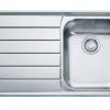 Мойка Franke NEPTUNE NEX 211, 127.0059.655, установка сверху, SlimTop, правая, нержавеющая сталь, полированная, 86,4*51,4 см
