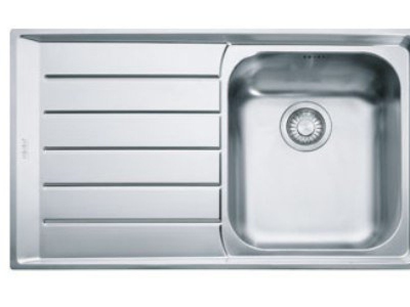 Мойка Franke NEPTUNE NEX 211, 127.0059.655, установка сверху, SlimTop, правая, нержавеющая сталь, полированная, 86,4*51,4 см