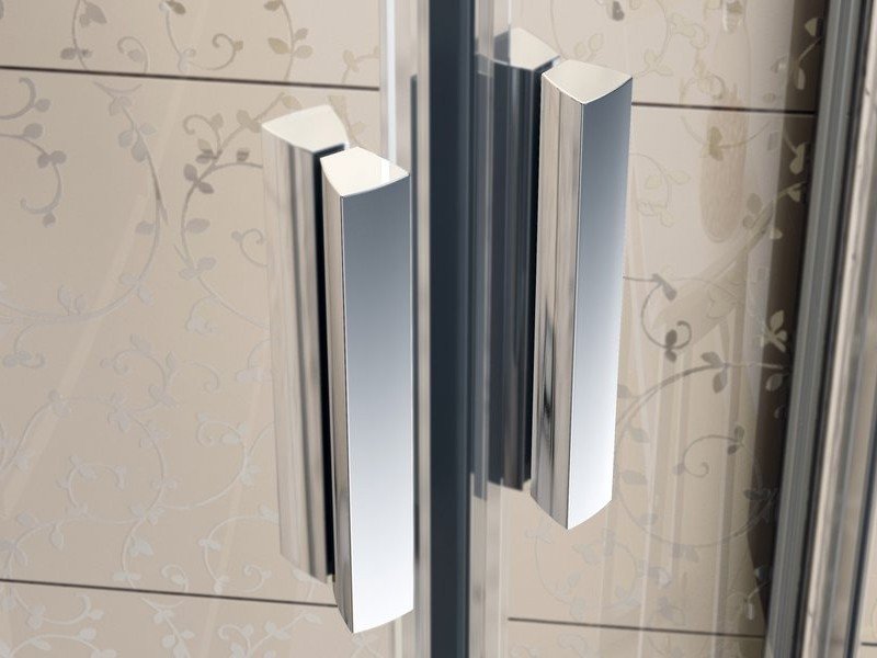 Душевая дверь в нишу Ravak Blix BLDP4-140, профиль белый, витраж транспарент, 0YVM0100Z1