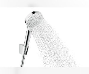 Душевой гарнитур Hansgrohe Crometta Vario EcoSmart 26694400, шланг 160 см, белый/хром