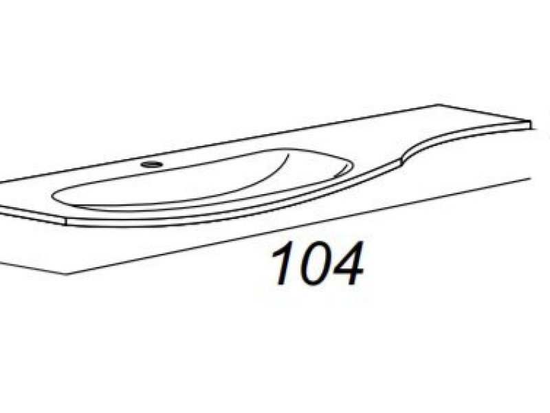 Раковина Cezares Vague 50153/50154