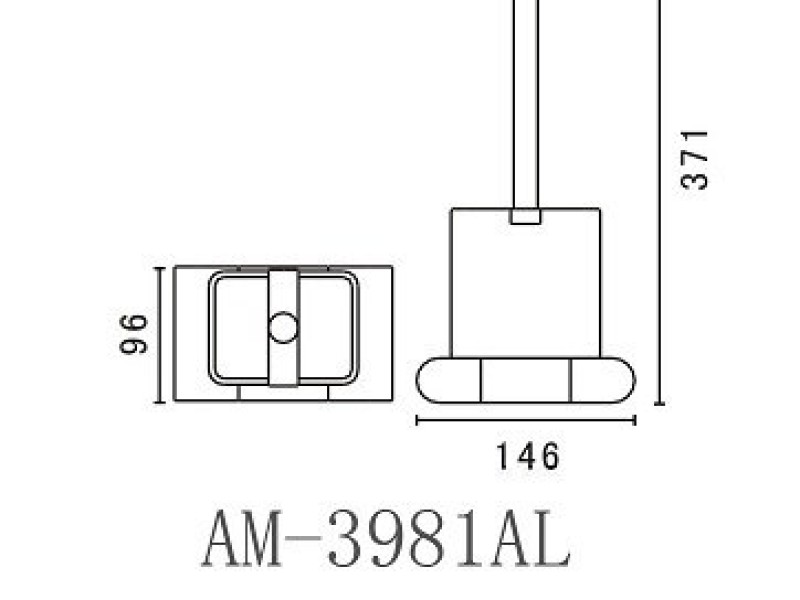 Ершик Art&Max Platino (Платино) AM-E-3981AL