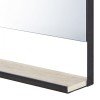 Зеркало Акватон Лофт Урбан 80 см с полкой, дуб орегон, 1A247902LQX50