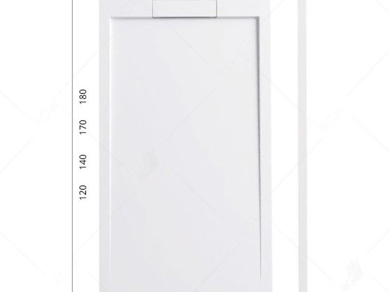 Душевой поддон RGW STL 14212814-01 80 x 140 см, искусственный камень, прямоугольный