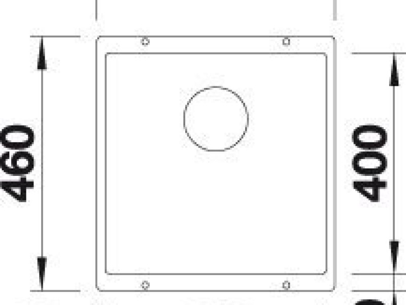 Кухонная мойка Blanco Subline 400-U 523425, жемчужный