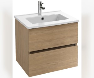 Тумба под раковину Jacob Delafon Tolbiac 60 см, дуб давос натуральный, EB2381-E75