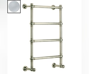 Полотенцесушитель водяной Margaroli Armonia 9-464-5 94645504SA, высота 93 см, ширина 66.5 см, сатин/хром