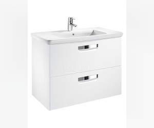 Тумба под раковину Roca The Gap 60 ZRU9302879, цвет белый глянцевый