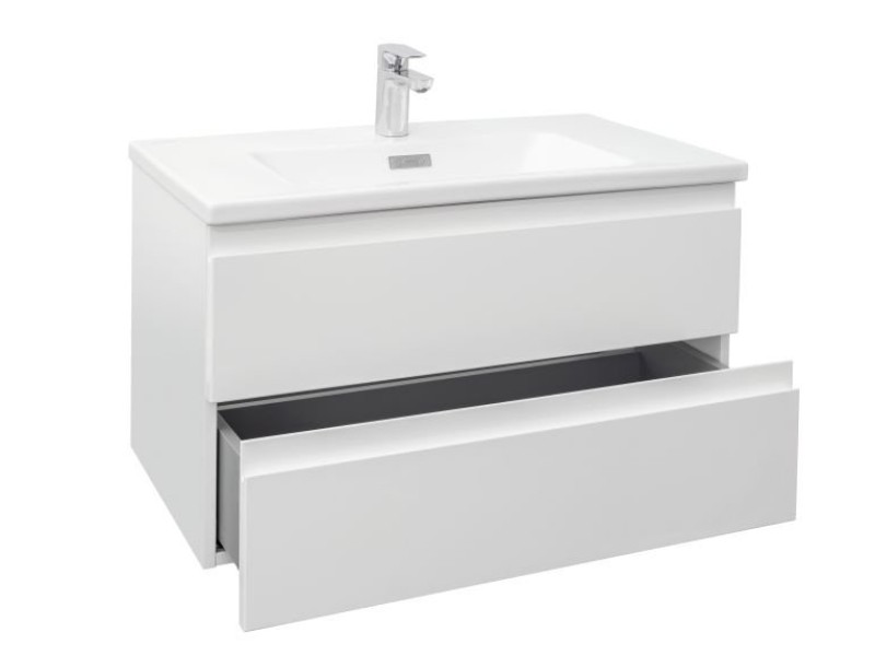 Тумба под раковину Jacob Delafon Madeleine EB2053-J51, 80 см, матовая белая