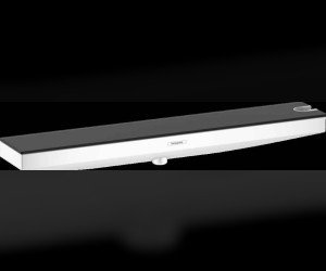 Шланговое подключение с полкой Hansgrohe Rainfinity Porter 500, белый матовый, 26858700