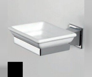 Мыльница Devon&Devon Time TM301CRNE, хром/черный