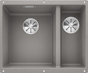 Мойка Blanco Subline 340/160-U 523550, алюметаллик