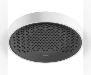 Верхний душ Hansgrohe Rainfinity 26228700, 25х25 см, 1 режим струи, без держателя, белый матовый