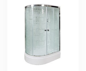 Душевая кабина Deto Em EM2712 L/R гм-эл 120 x 80 см, с крышей, с электрикой, с гидромассажем