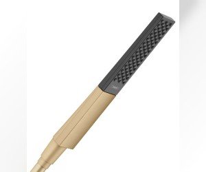 Ручной душ Hansgrohe Rainfinity 100 26867140, EcoSmart 1 тип струи, шлифованная бронза