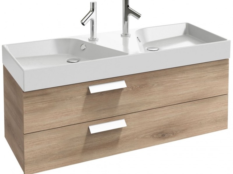 Тумба под раковину Jacob Delafon Rythmik 120 см, EB1305-E70 цвет Арлингтонгский Дуб