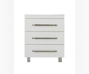 Тумба под раковину Эстет Рава 90, 3 ящика 89,8 х 47,6 х 86 см, ручка хром