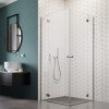Душевой уголок Radaway Torrenta KDD, 80 х 80 х 195 см, стекло прозрачное, профиль хром, 132262-01-01