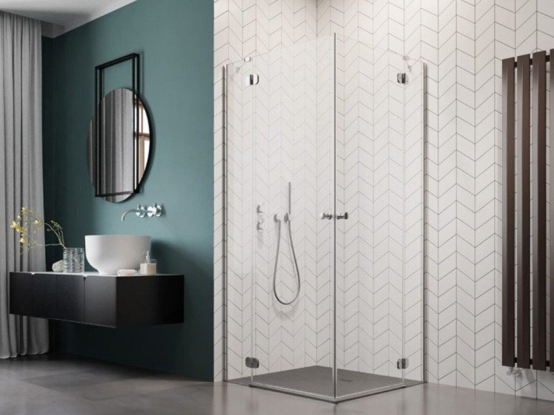 Душевой уголок Radaway Torrenta KDD, 80 х 80 х 195 см, стекло прозрачное, профиль хром, 132262-01-01