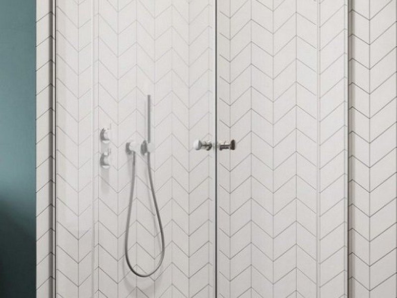 Душевой уголок Radaway Torrenta KDD, 80 х 80 х 195 см, стекло прозрачное, профиль хром, 132262-01-01