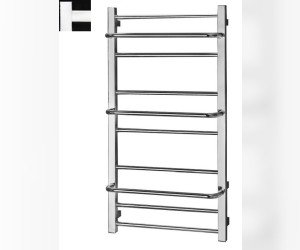 Полотенцесушитель водяной Grota Vista 53 x 120 см, ширина 53 см, высота 120 см, крашеный белый