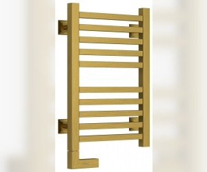 Полотенцесушитель электрический Сунержа Модус 2.0 500 x 300, ширина 30 см, высота 50 см, МЭМ левый/правый, состаренная латунь