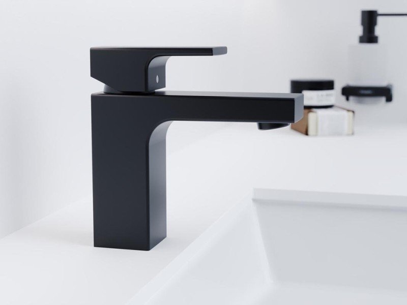 Смеситель Hansgrohe Vernis Shape для раковины, матовый черный, 71569670