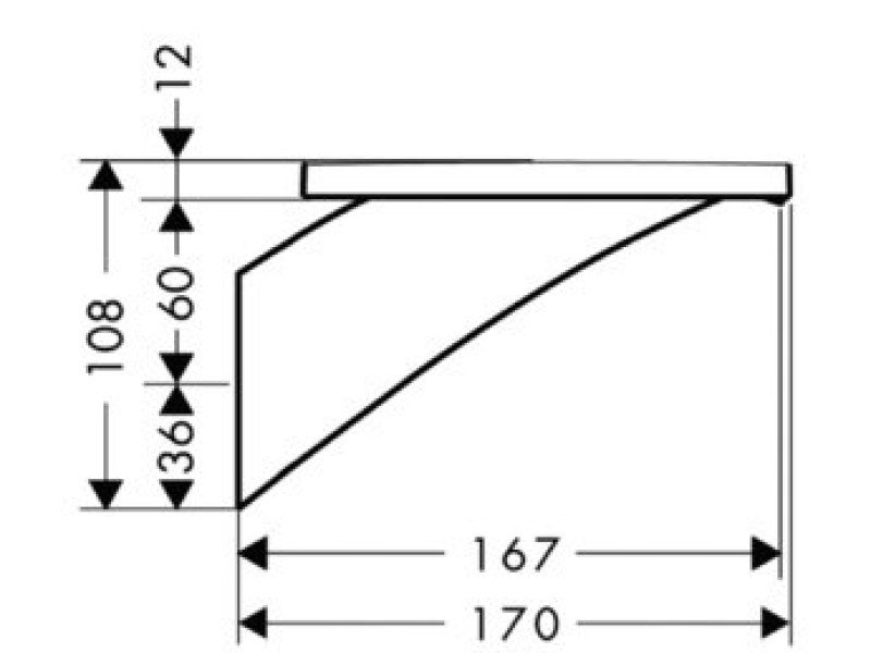 Излив AXOR Massaud 18472000