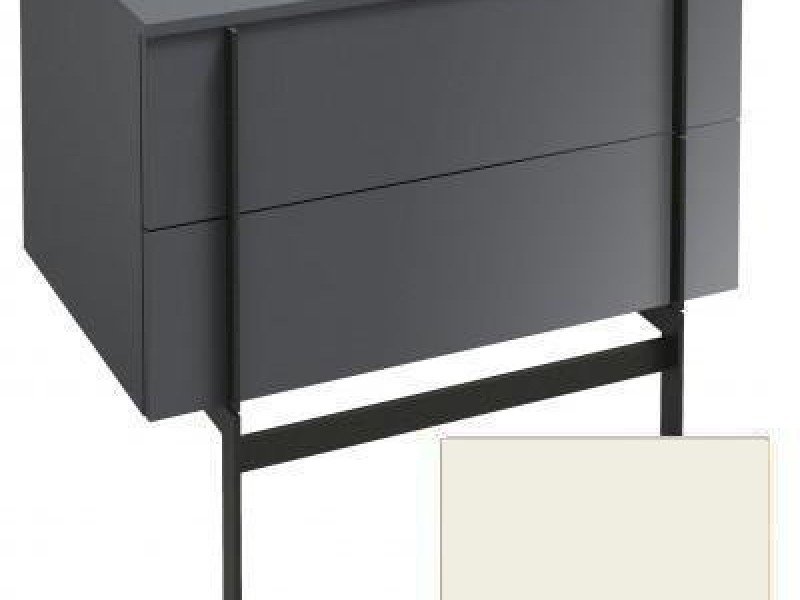 Тумба под раковину Jacob Delafon Nouvelle Vague 80 см, EB3054-M56, цвет жасмин матовый