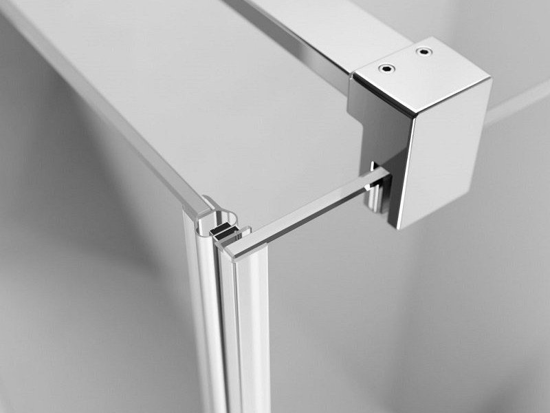 Душевой уголок Radaway Nes KDJ II, 80 x 75 см, левая дверь, стекло прозрачное, профиль хром