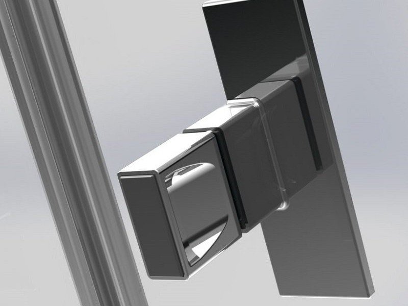 Душевой уголок Radaway Nes KDJ II, 80 x 75 см, левая дверь, стекло прозрачное, профиль хром