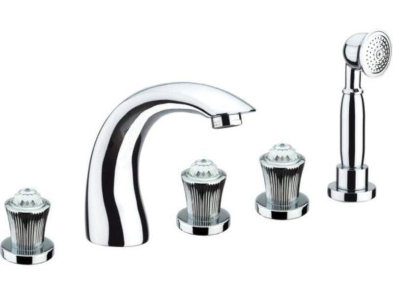 Смеситель Fiore Venere Sky для ванны, хром/Swarovski, 13CR0608