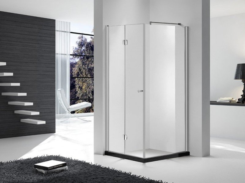 Душевой уголок Gemy Dutch Windmill S37193B-D70 80 х 70 см прямоугольный, стекло прозрачное, хром