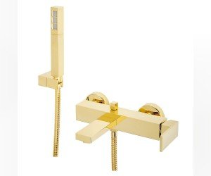 Смеситель Migliore Kvant 25391 для ванны и душа, золото