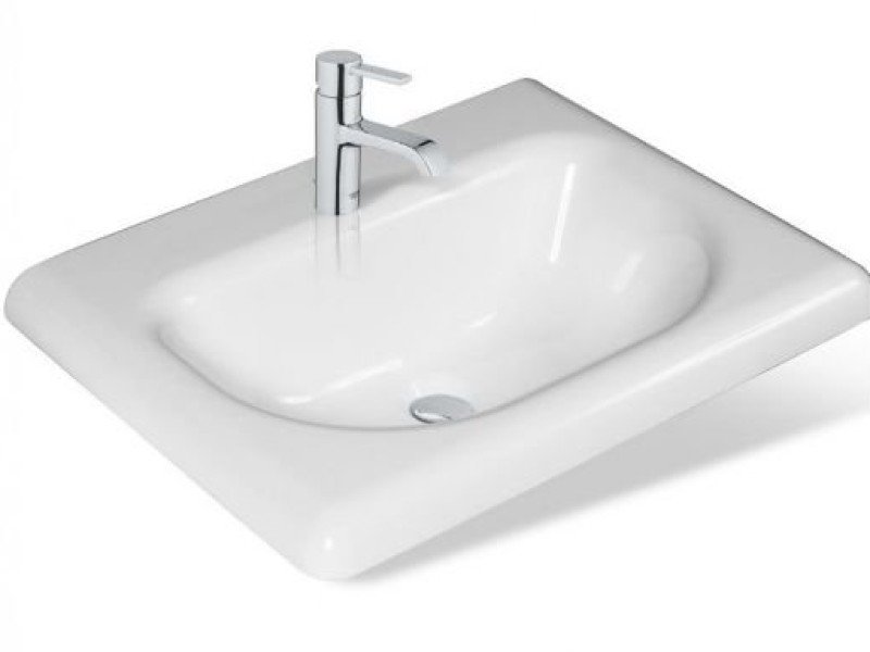 Раковина Эстет Оливия 60 1-0007, искуственный камень, 60*45 см