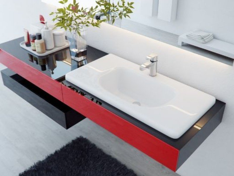 Раковина Эстет Оливия 60 1-0007, искуственный камень, 60*45 см