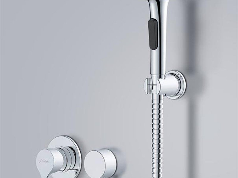 Гигиенический душ Jacob Delafon Elate E24610-CP со смесителем, хром