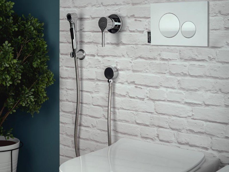 Гигиенический душ Jacob Delafon Elate E24610-CP со смесителем, хром