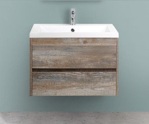 Тумба под раковину Art&Max Family-580-2C-SO-PE, 58 x 48 x 55 см подвесная, бежево-серый (Pino Esotica)