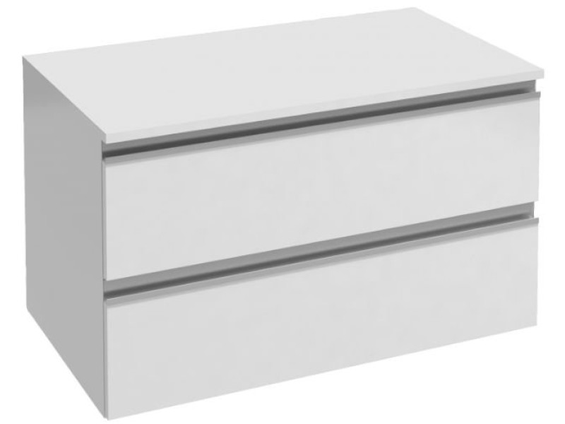 Шкаф подвесной Jacob Delafon Vox 80 см, EB2061-RA-G1C, цвет - белый блестящий лак