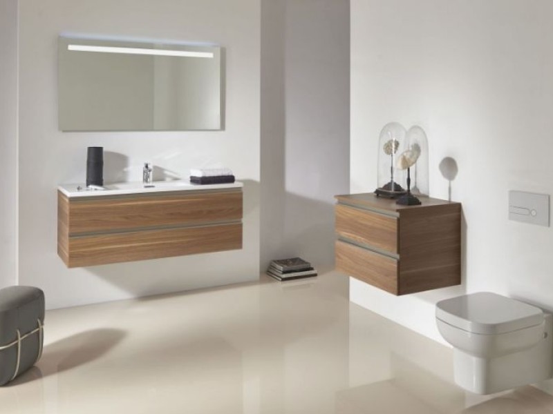 Шкаф подвесной Jacob Delafon Vox 80 см, EB2061-RA-G1C, цвет - белый блестящий лак